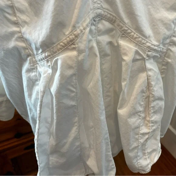 Vtg Tommy Hilfiger Women’s Stitch Detail Silhouette Shirt 18 Preppy Normcore - Picture 6 of 16